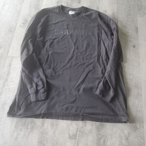 Blacked Out Carhartt Long Sleve Shirt 3xl